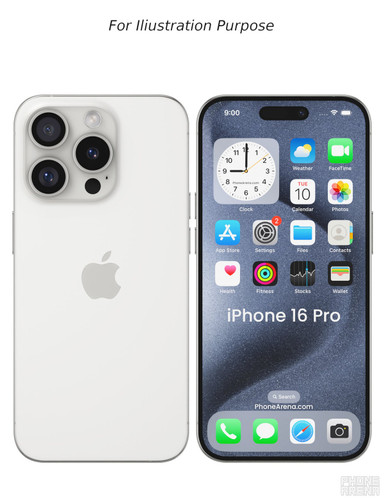 گوشی طرح آیفون اپل Iphone 16 Pro 128gig Ram4