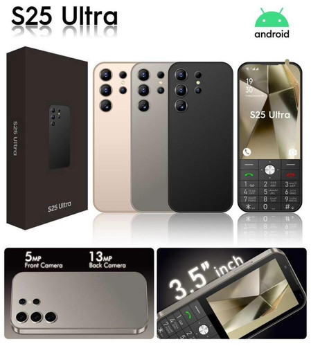 گوشی Uniwa مدل طرح سامسونگ S25 | دکمه ای (صفحه لمسی اندروید)