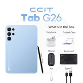 تبلت دانش آموزی CCIT مدل G26 | حافظه 64 گیگابایت با کیبورد و موس