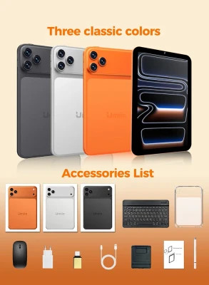 تبلت umiio مدل i18 pro max | حافظه 64 گیگابایت با کیبورد و موس